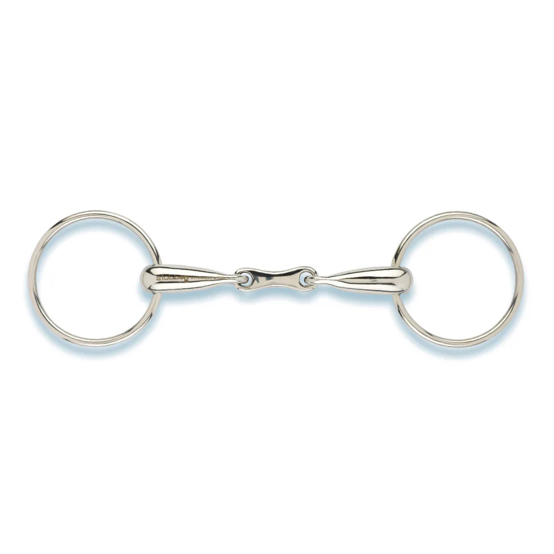 1184 Snaffle Bit hollow double jointed - Image 2