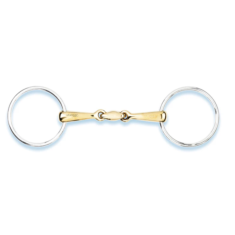 2422 Loose Ring Snaffle double broken Level 1