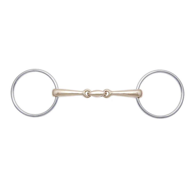2424 Loose Ring Snaffle double jointed Level 1