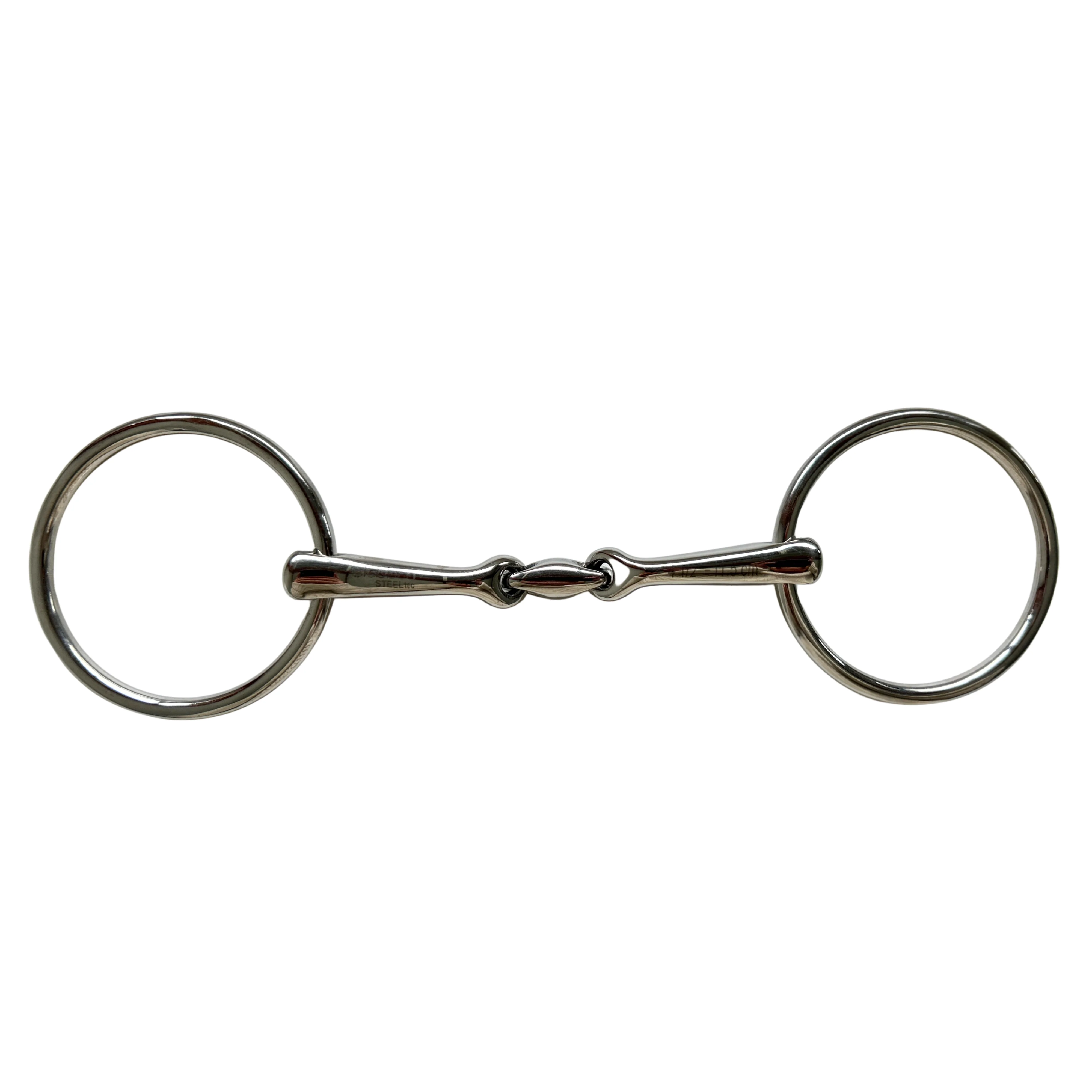 2925 Fine Line Loose Ring Snaffle double jointed
