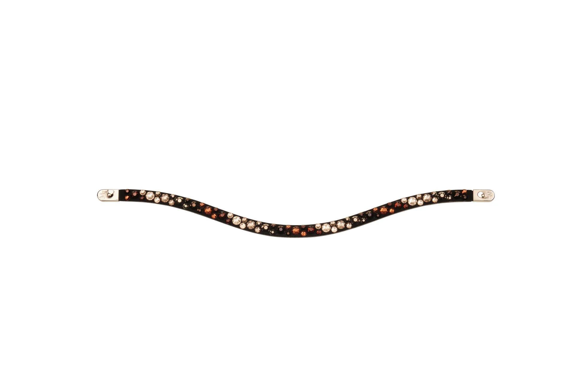 Bling for browband Magic Tack long curved, mixed - Image 3