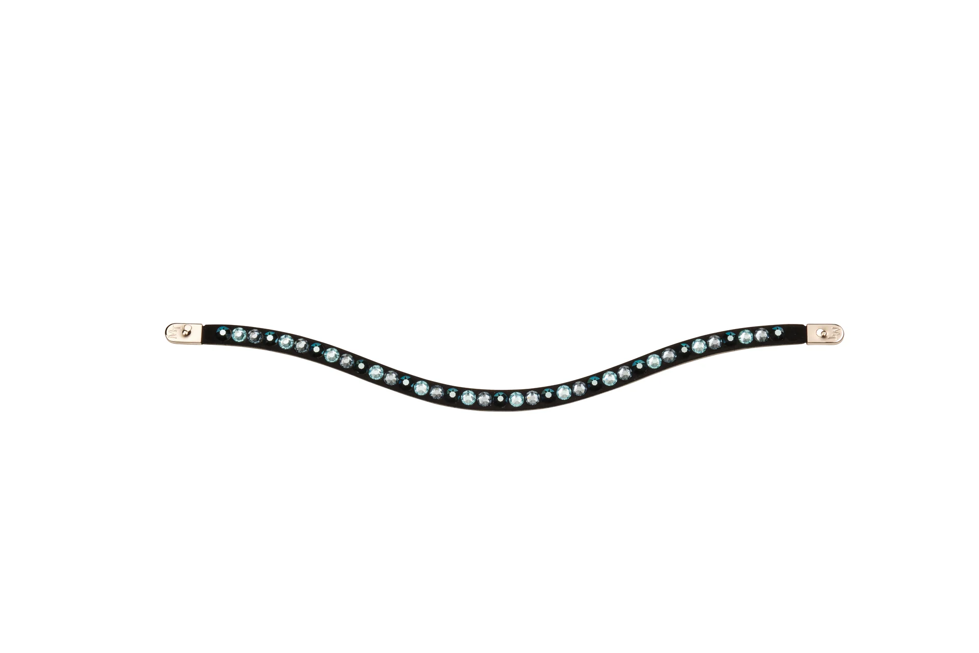 Bling for browband Magic Tack long curved, one row - Image 3