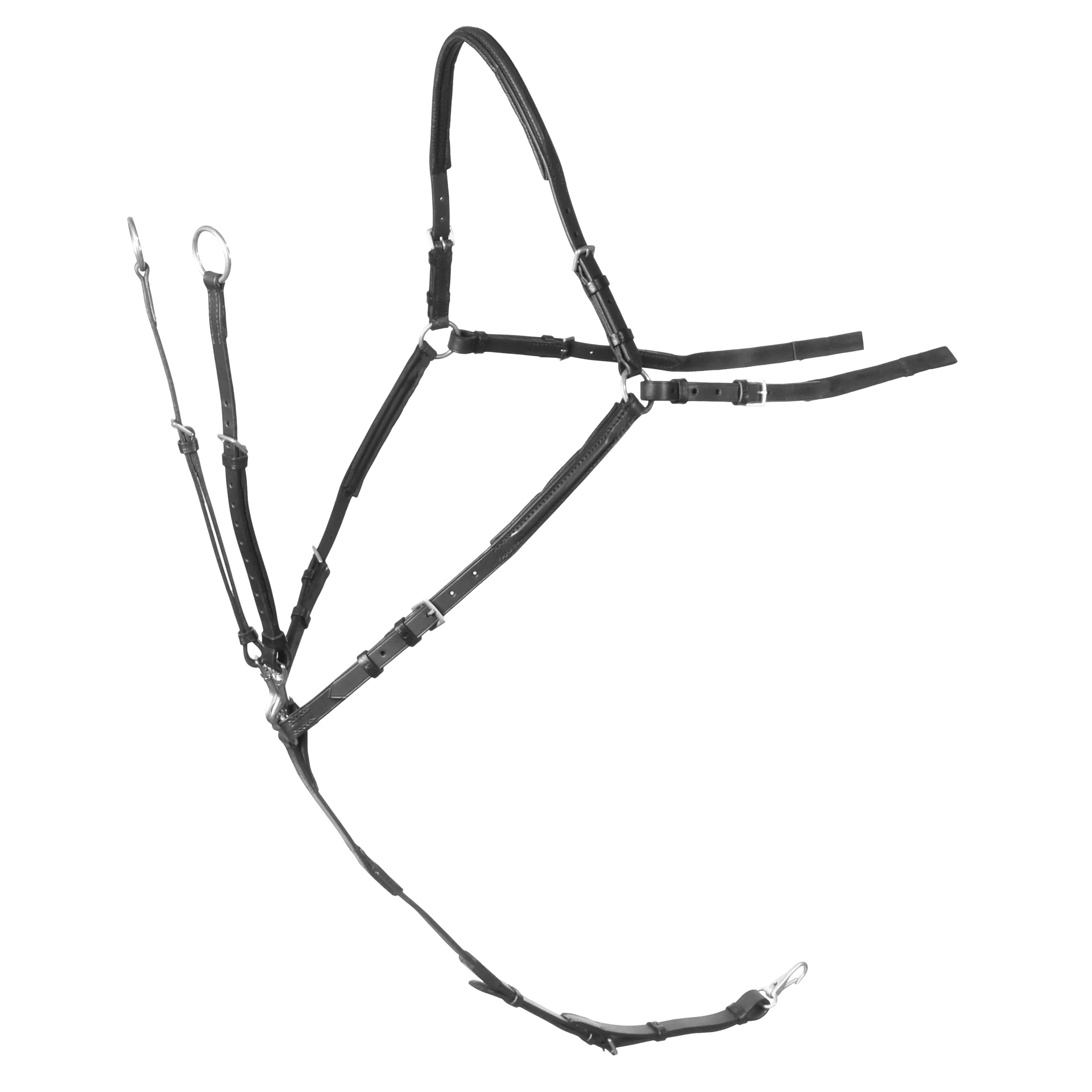 Breastplate side fit with running attachment