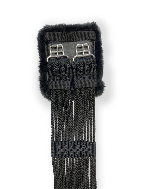 Cord Girth with padded stainless steel buckles - Image 4
