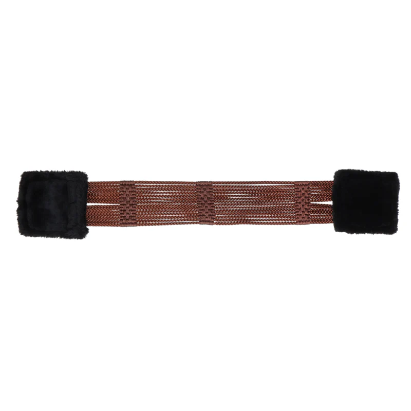 Cord Girth with padded stainless steel buckles - Image 7