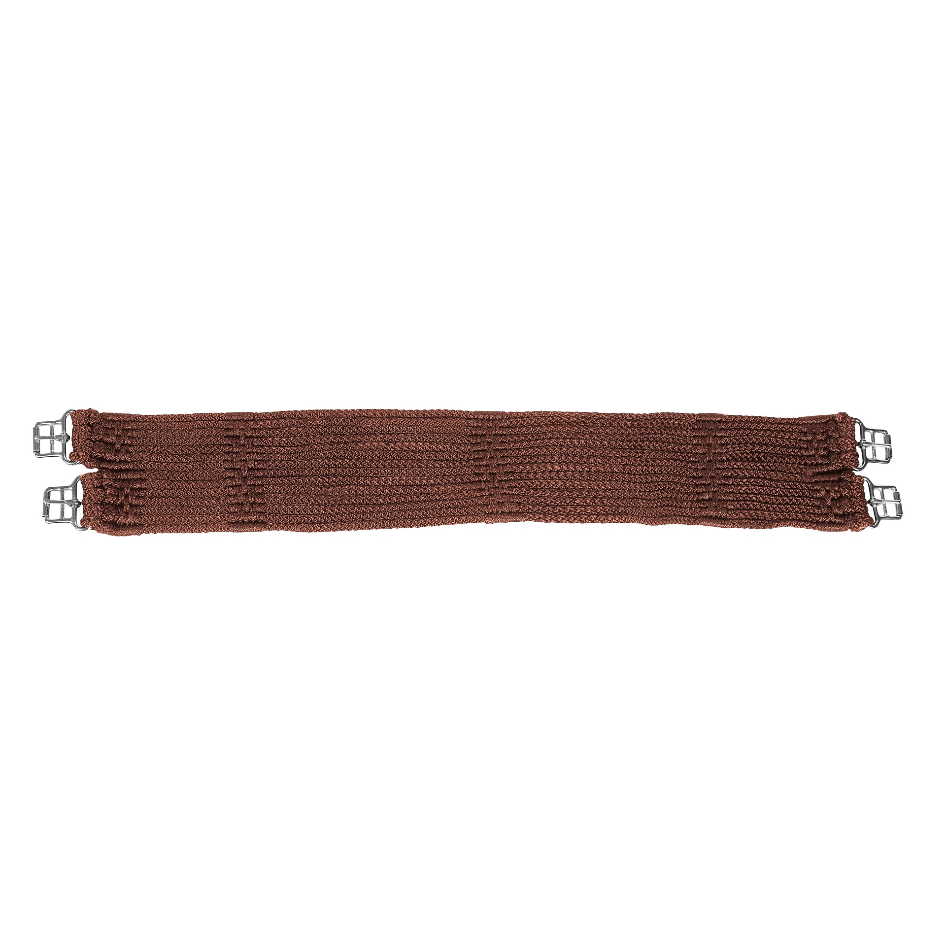 Cord girth with stainless steel roller buckles - Image 3