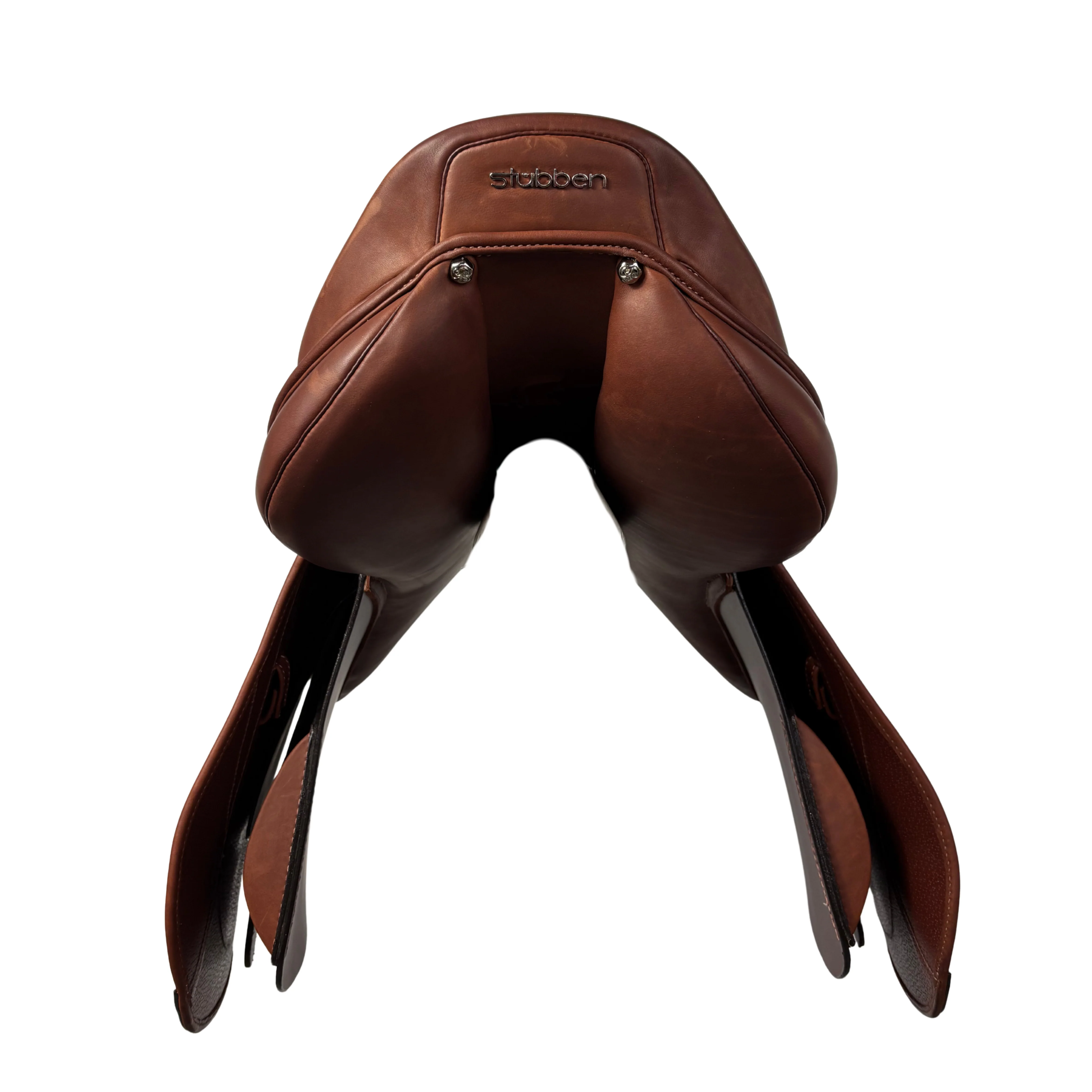 Jumping Saddle Aviator 17.0" 30cm redwood - Image 2