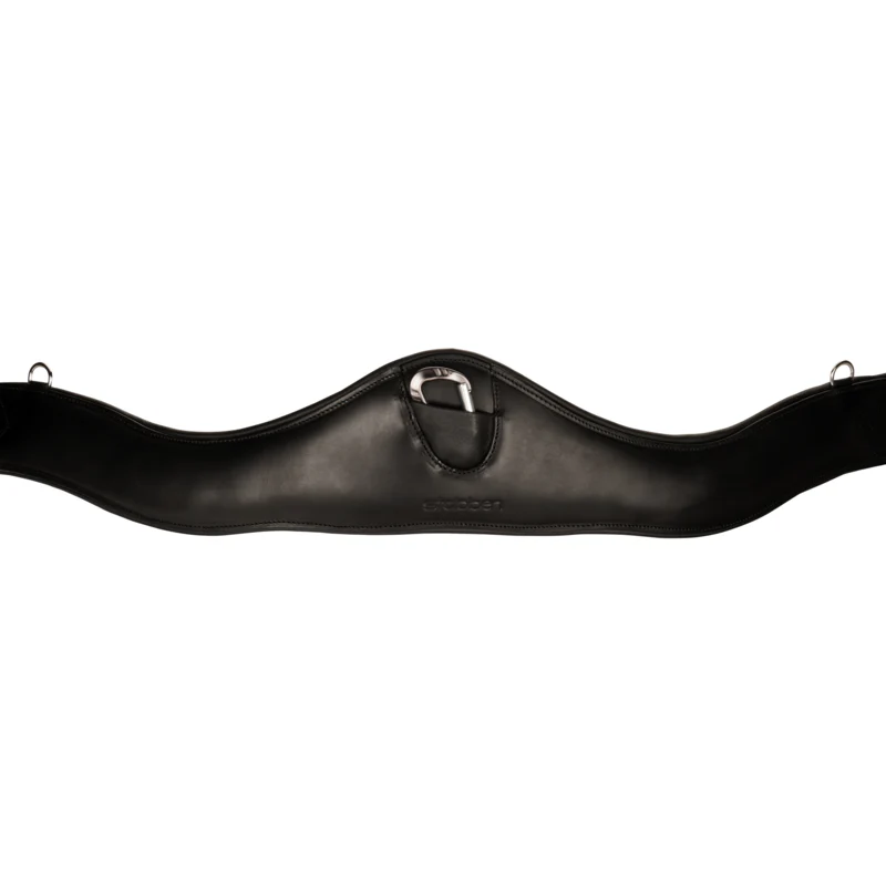 Leather girth Contour with elastic ends - Image 6