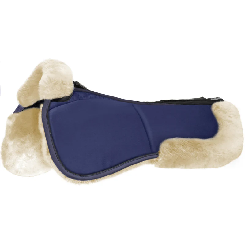 Streamline Adjuster Lambswool Half Pad Dressage - Image 4