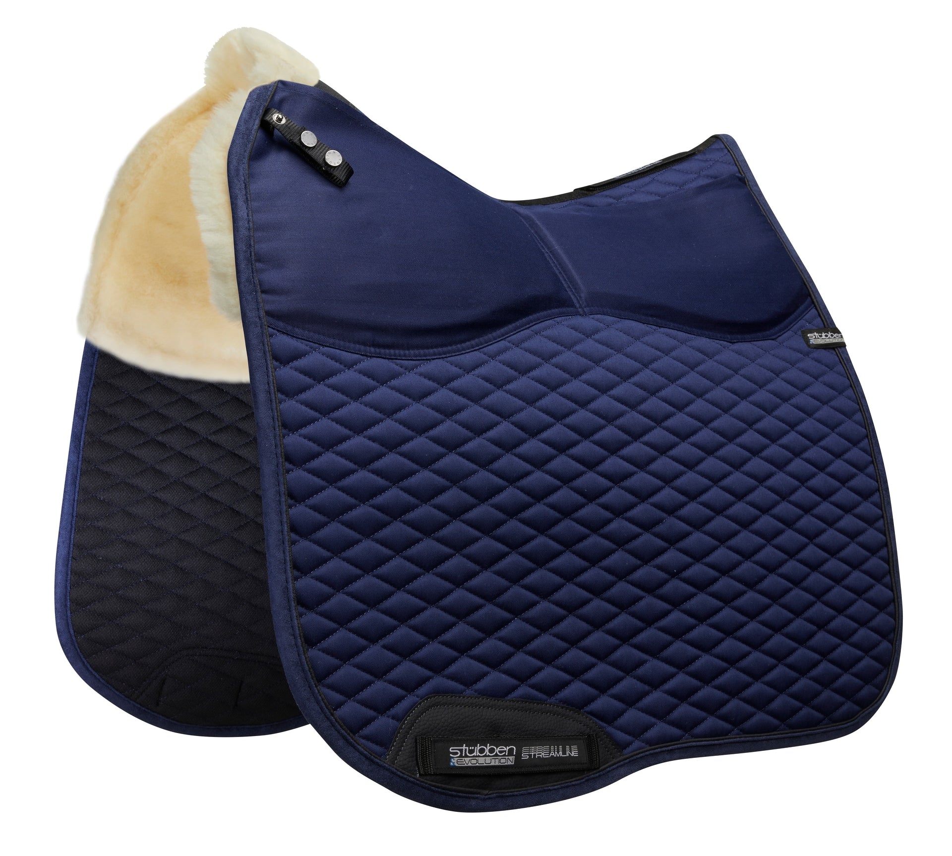 Streamline Adjuster Lambswool Dressage Pad - Image 5
